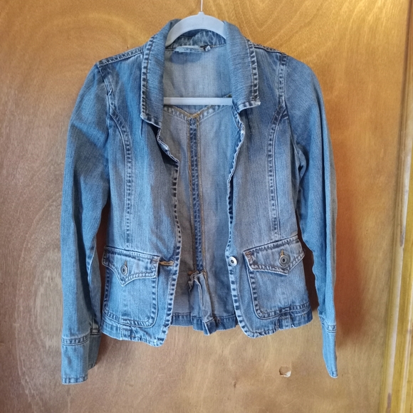 Hand painted Pescara denim jacket - Picture 2 of 4